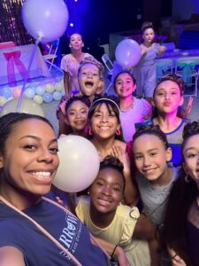 "It's My Party"  cast on set (It's My Party, 2025)
